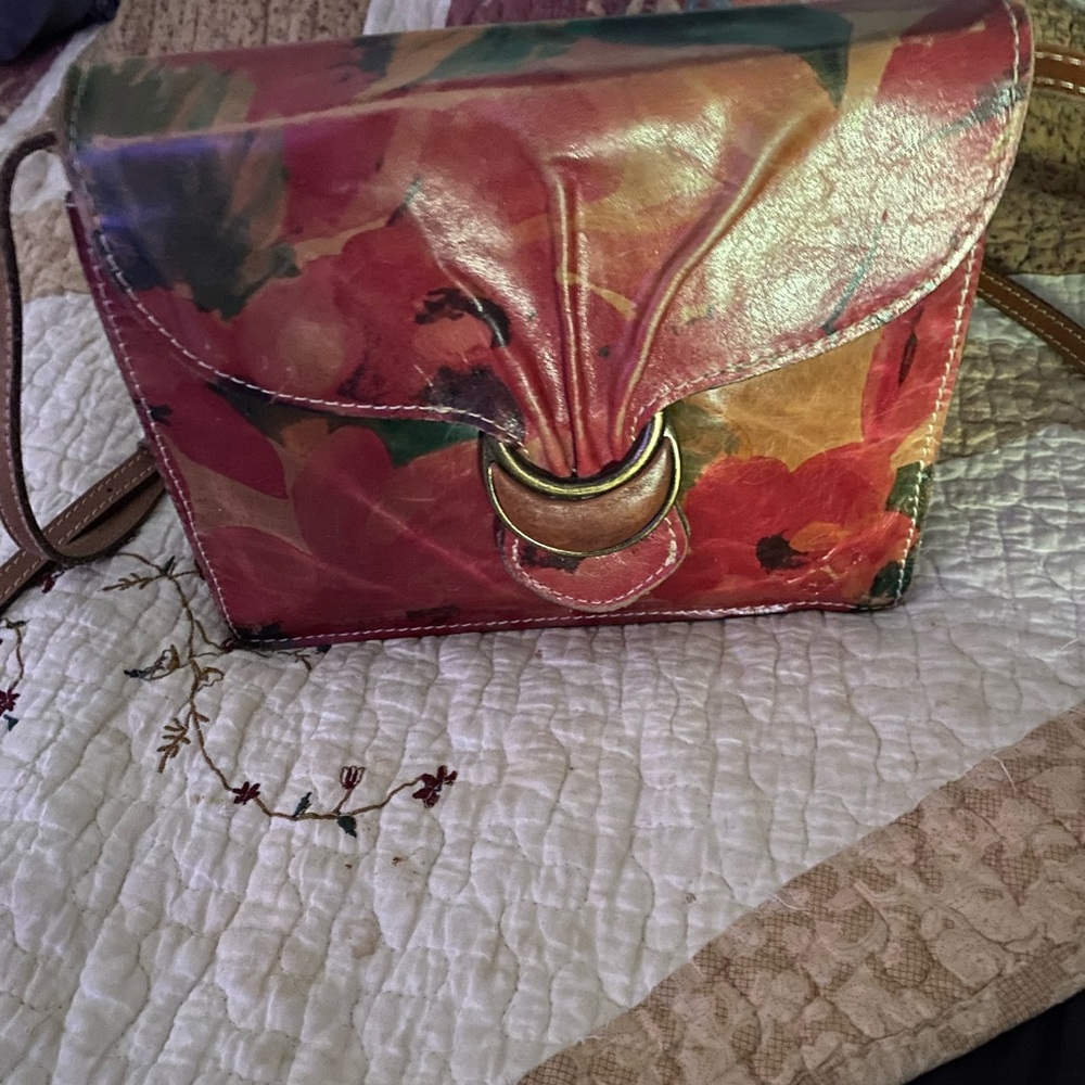 Patricia Nash Floral Crossbody Bag